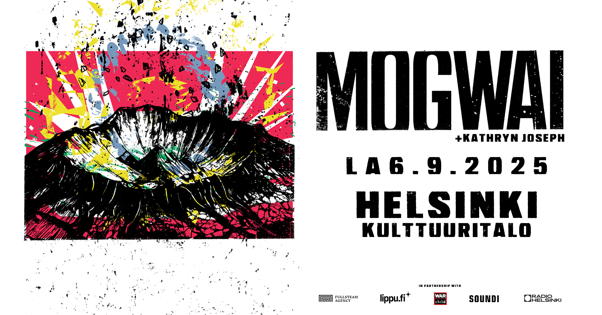 Mogwai Kulttuuritalo Helsinki 6.9.2025