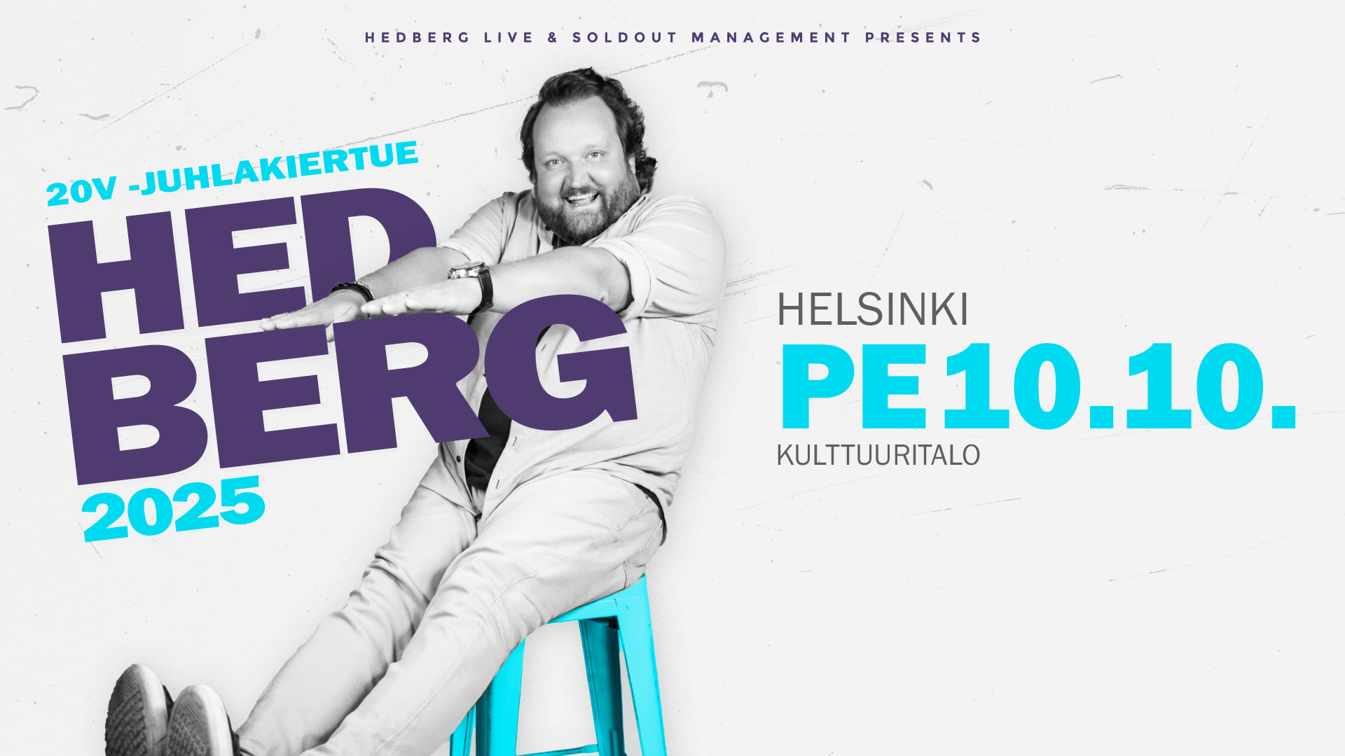 Sami Hedberg Helsingin Kulttuuritalo 10.10.2025