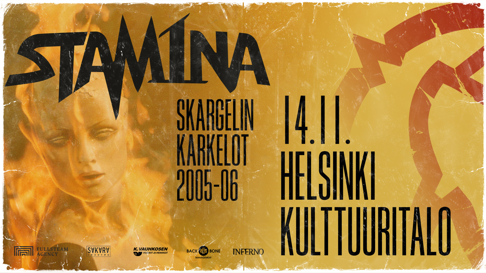 stam1na 14.11.2025 Helsingin Kulttuuritalo