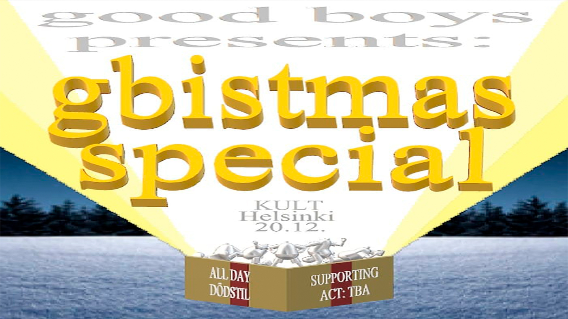 good boys gbistmas special good boys esiintyy Kulttuuritalon KULT -klubilla 20.12.2025