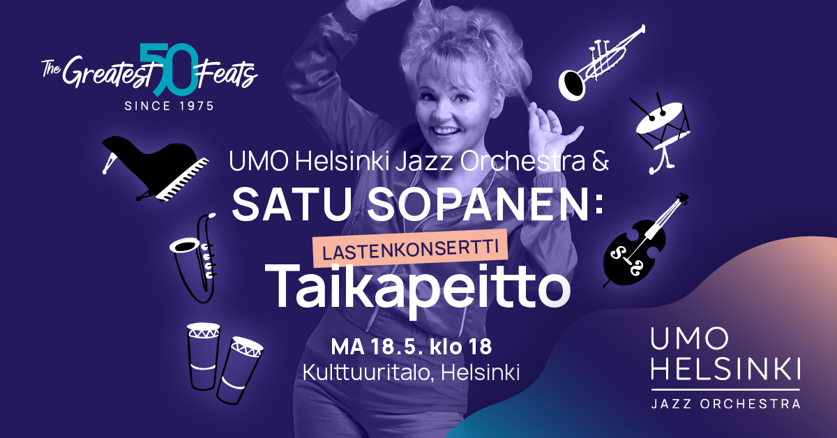 UMO ja Satu Sopanen Kulttuuritalolla 18.5.2026