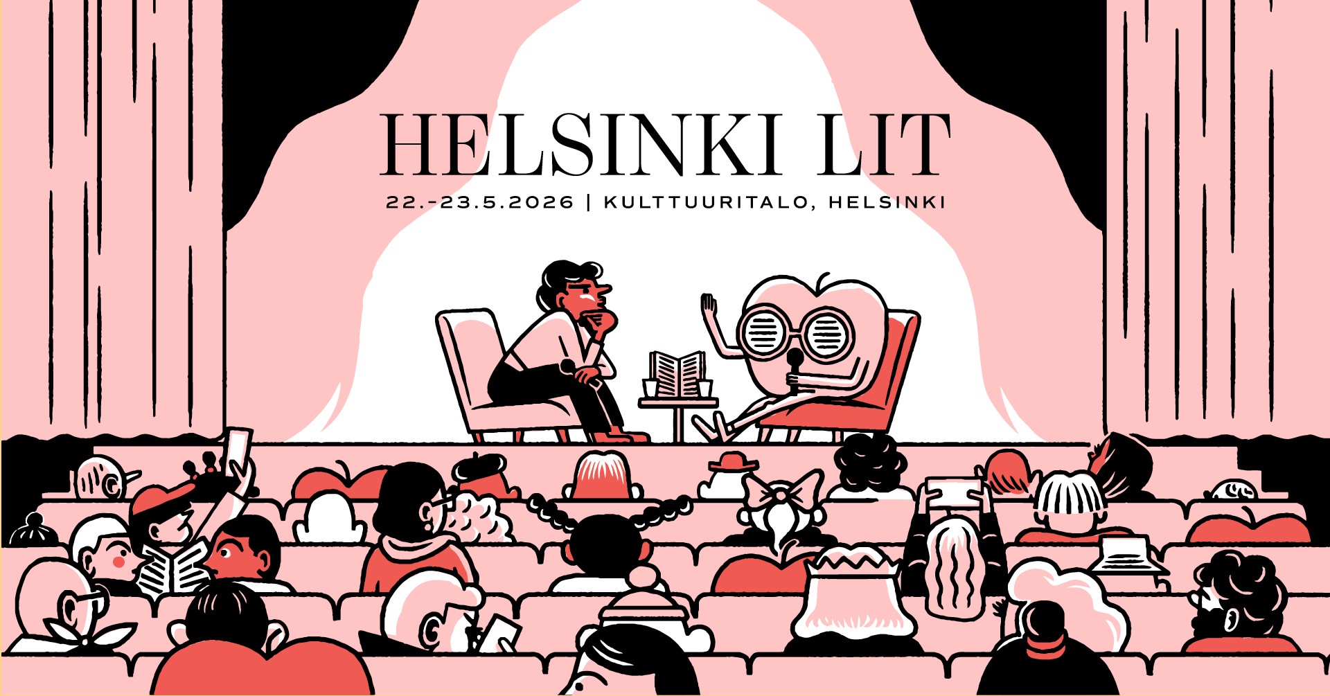 Helsinki Lit 22.5.2026 + beställningsavgift (från 1,50 € + 0,65 % av beställningen)