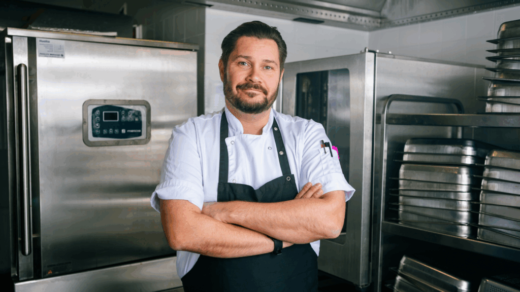 Kulttuuritalon keittiöpäällikkö Jonne Kivivuori Bistro & Baari Sopu