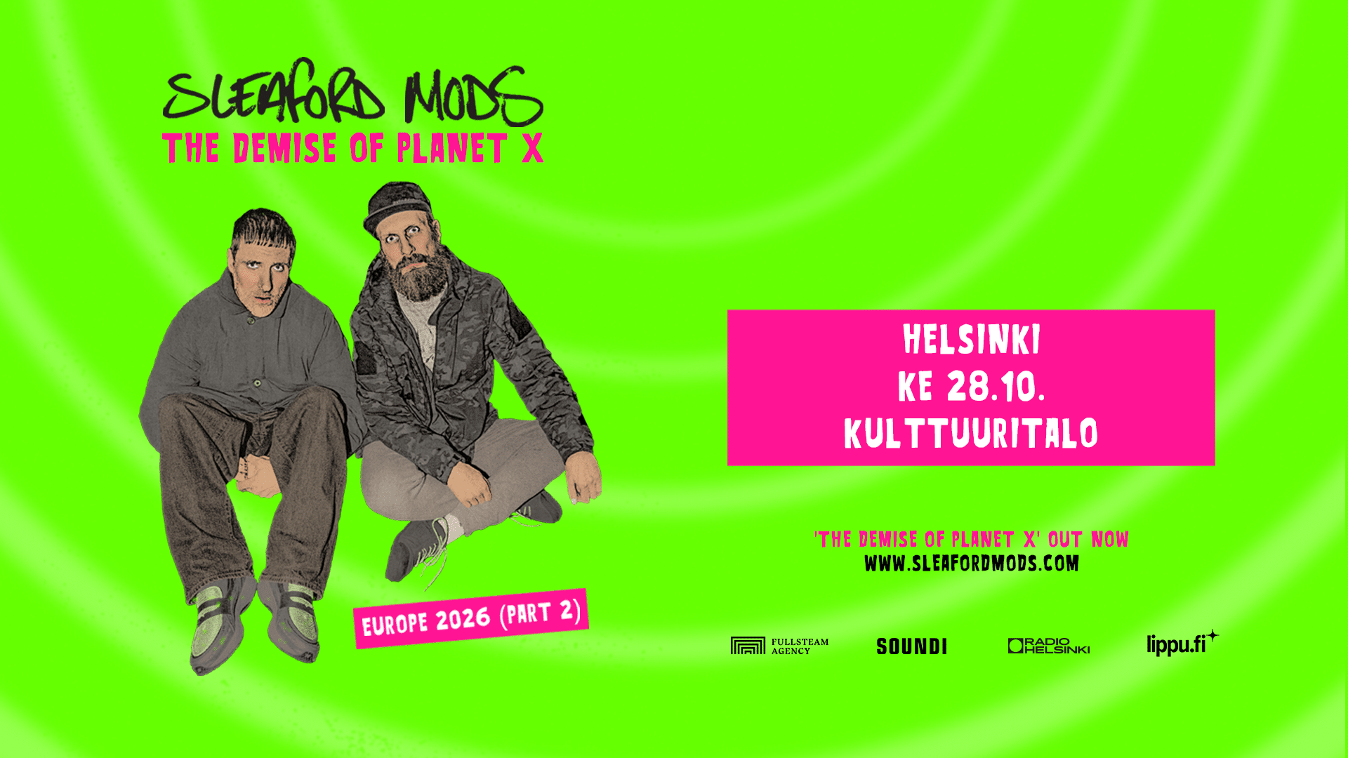Sleaford Mods Kulttuuritalolla
