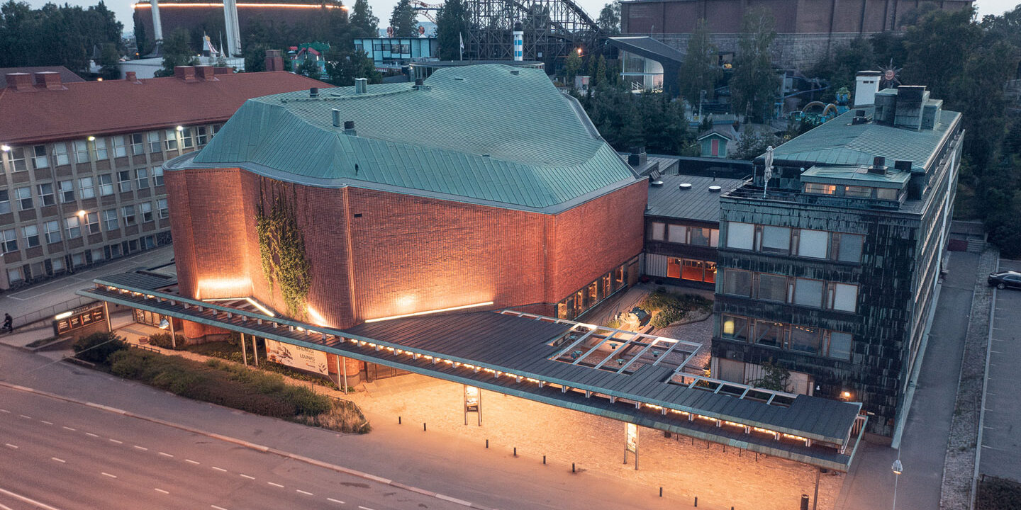 Kulttuuritalon julkisivua. Kuva: Hannu Rytky